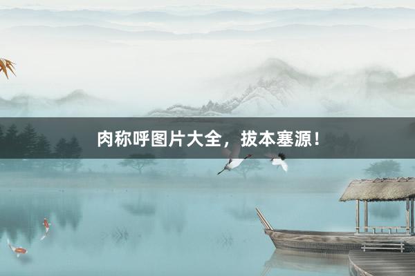 肉称呼图片大全，拔本塞源！
